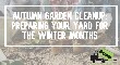 Autumn Garden Cleanup